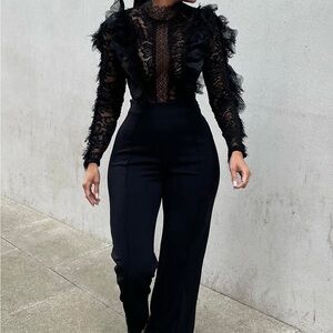 Fashion Nova Black Jumpsuit